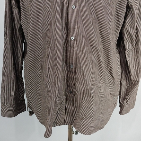 American Eagle Slim Fit Long Sleeve Button Shirt - Picture 5 of 9